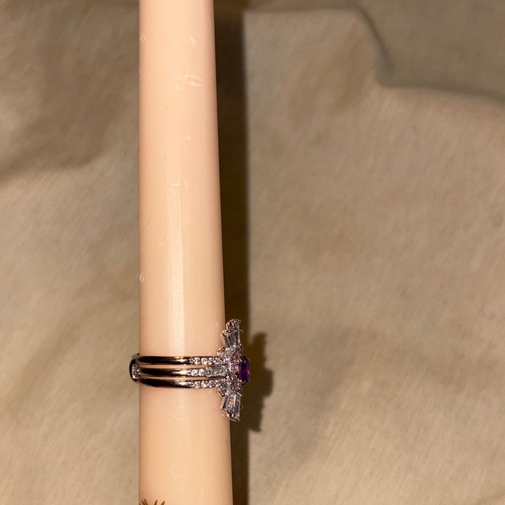 Rhodium ring - Picture 4 of 5